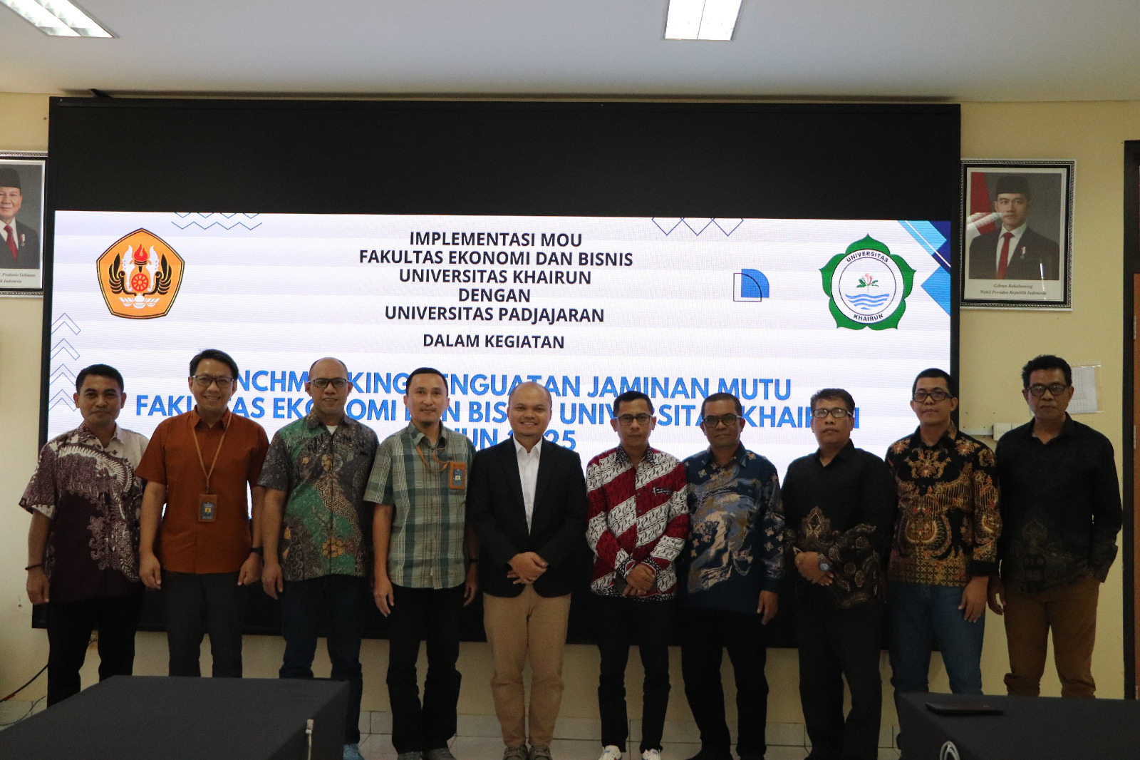 FEB Unpad Terima Kunjungan Benchmarking dari FEB Universitas Khairun Ternate