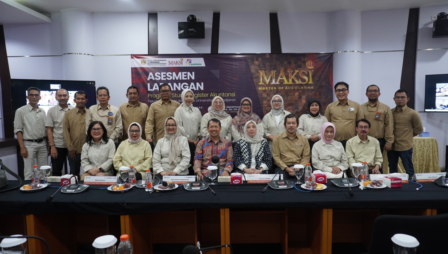 Program Studi Magister (S2) Akuntansi FEB Unpad Laksanakan Asesmen Lapangan LAMEMBA